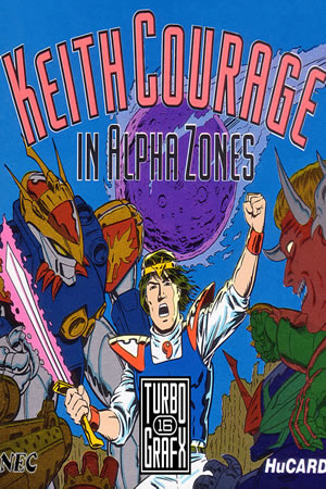 Keith Courage in Alpha Zones